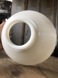 画像7: Vintage U.S.A White Milk Glass Lamp Shade Globe (B374)