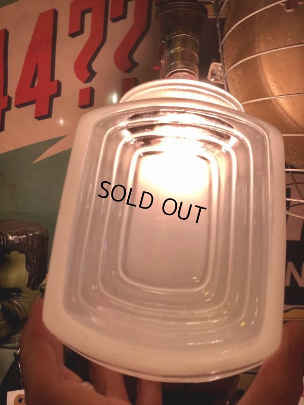 画像10: Vintage U.S.A White Milk Glass Lamp Shade Globe (B376)