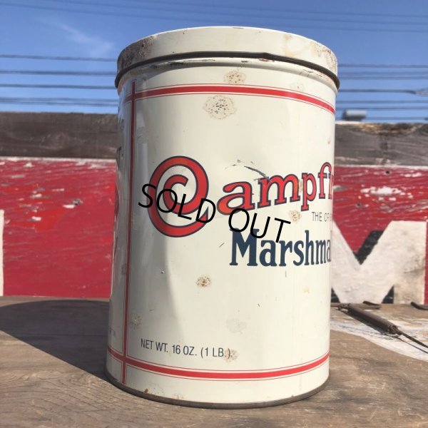 画像4: Vintage Borden Campfire Marshmallows Tin Can (B381)