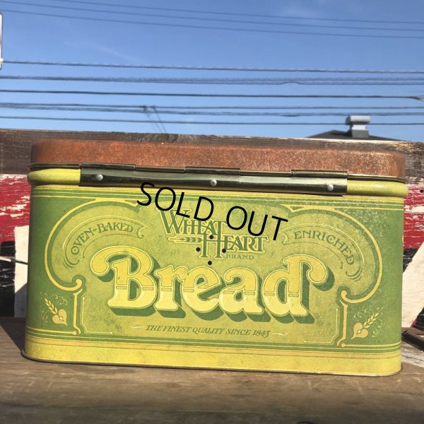 画像6: Vintage WHEAT HEART BREAD Tin Can (B386)