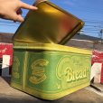 画像2: Vintage WHEAT HEART BREAD Tin Can (B386) (2)