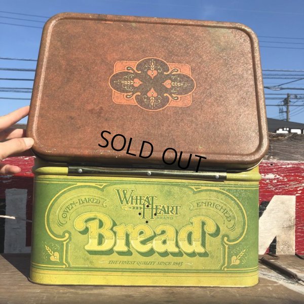 画像7: Vintage WHEAT HEART BREAD Tin Can (B386)