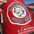 画像3: Vintage Musser's Potato Chips Tin Can (B385)