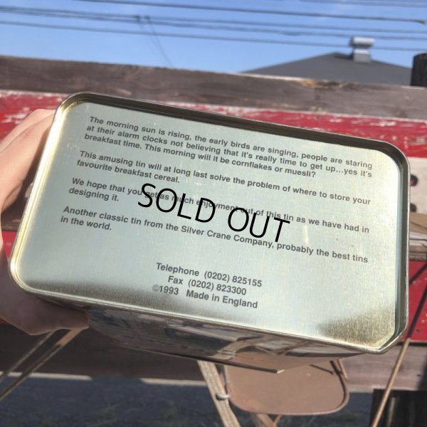 画像10: Vintage D. SunnyField Golden Corn Flakes Tin Can (B380)