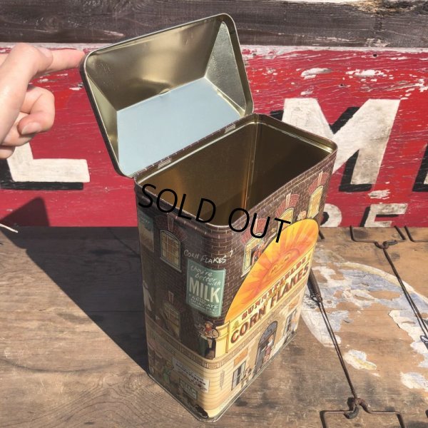 画像3: Vintage D. SunnyField Golden Corn Flakes Tin Can (B380)