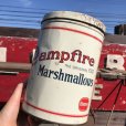 画像1: Vintage Borden Campfire Marshmallows Tin Can (B381) (1)