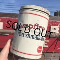 Vintage Borden Campfire Marshmallows Tin Can (B381)