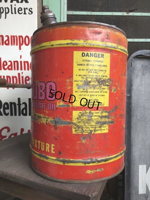 画像5: Vintage ARCTIC CAT Snowmobile Purple Powerlube Oil Can (B389)