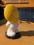 画像4: 70s Vintage Play Pal Smiley Face Plastic Coin Bank (B390) 