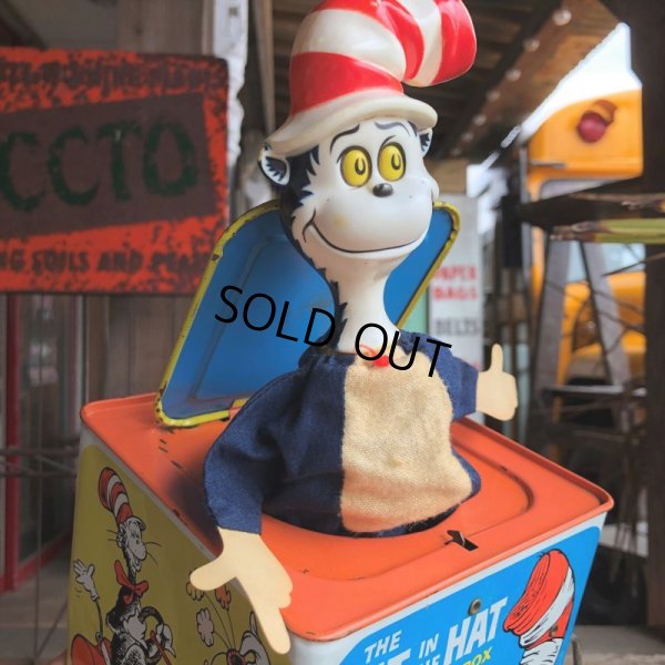 画像5: 70s Vintage Mattel CAT IN THE HAT Jack in the Box (B330)