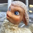 画像8: Vintage Rubber Face Doll Sheep (B391)