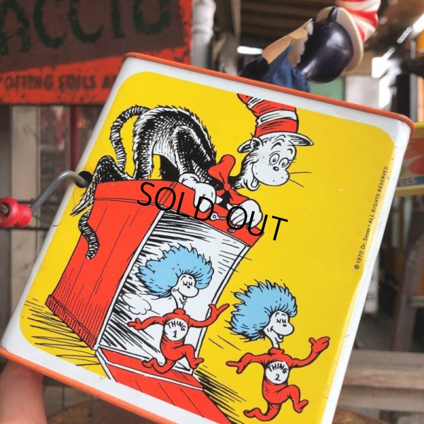 画像12: 70s Vintage Mattel CAT IN THE HAT Jack in the Box (B330)