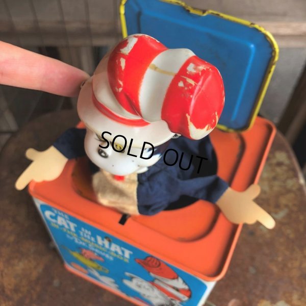 画像8: 70s Vintage Mattel CAT IN THE HAT Jack in the Box (B330)