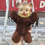 Vintage Rubber Face Doll Mini Bear (B392)