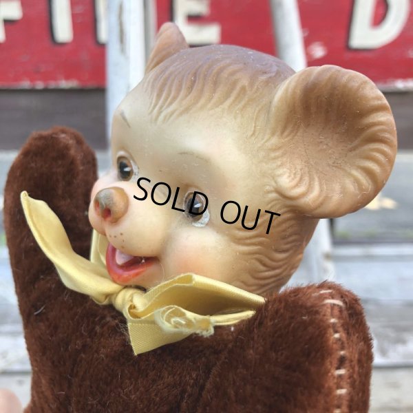 画像3: Vintage Rubber Face Doll Mini Bear (B392)