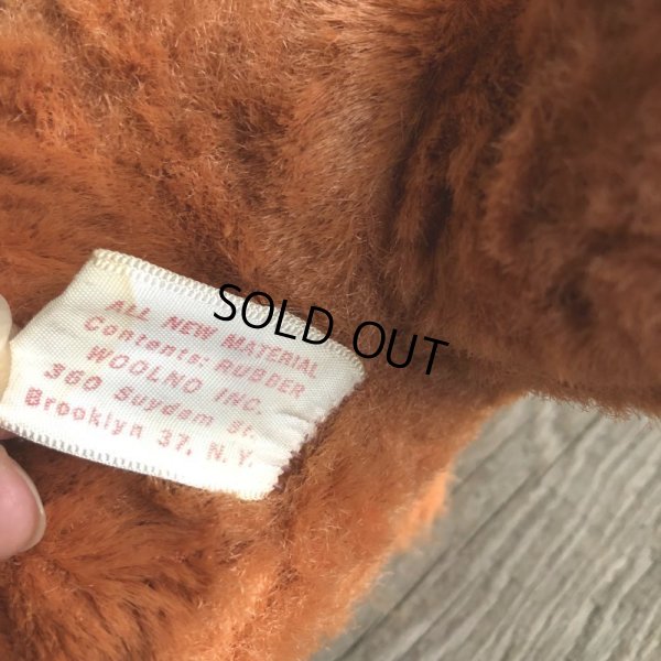 画像10: Vintage Rubber Face Doll Brown Bear (B395)