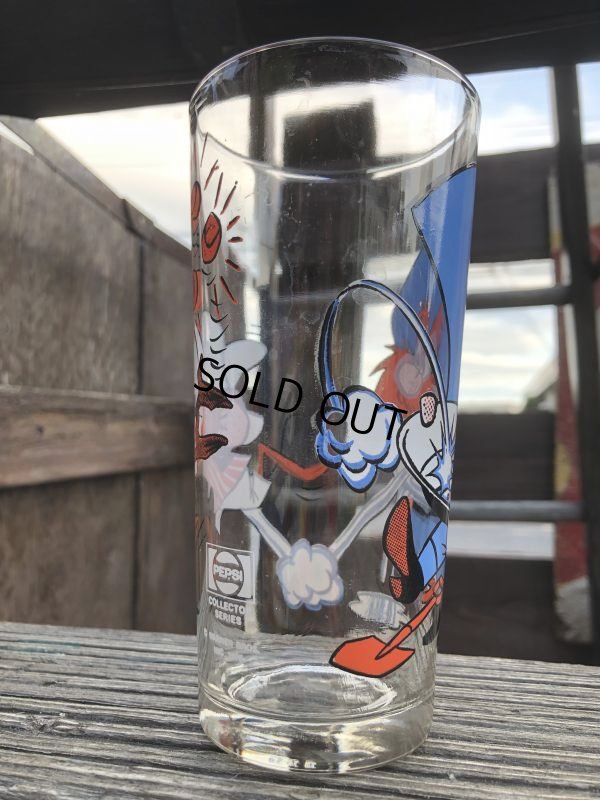 画像5: 70s Vintage Pepsi Glass  Yosemite Sam & Speedy Gonzales (B401)