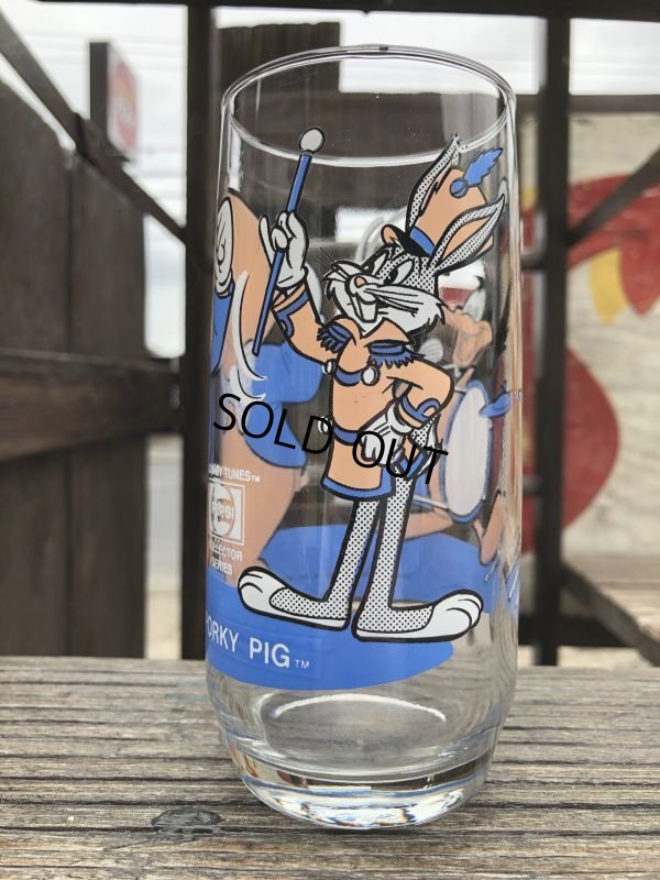 画像3: 70s Vintage Pepsi Glass Porky Pig (B408)