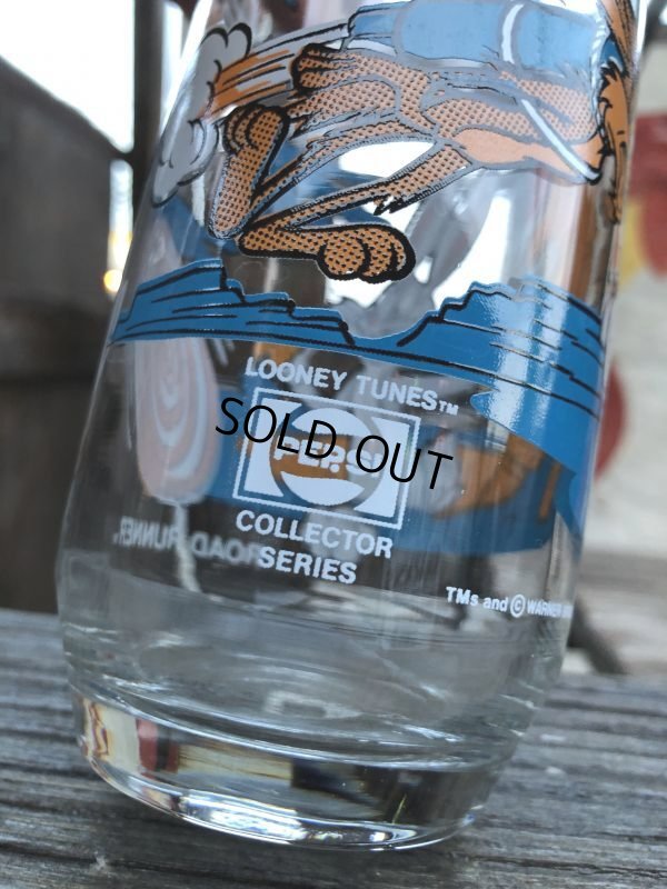 画像4: 70s Vintage Pepsi Glass Road Runner & Wile E. Coyote (B409)