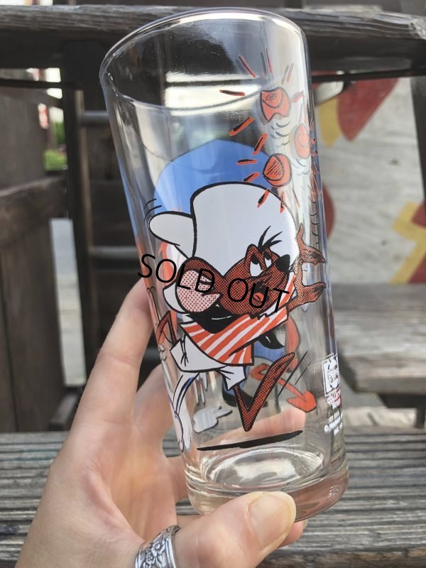 画像6: 70s Vintage Pepsi Glass  Yosemite Sam & Speedy Gonzales (B401)