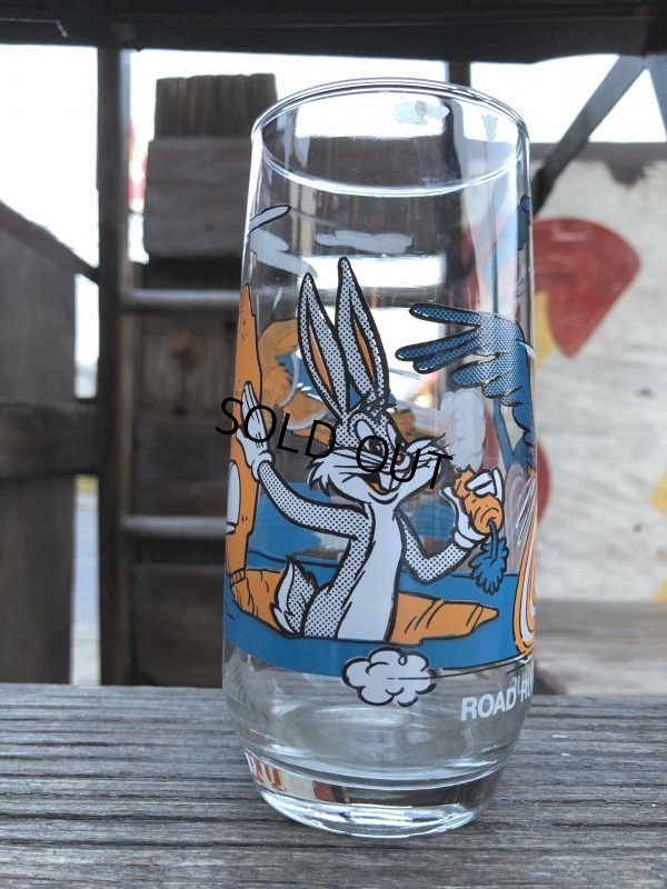 画像2: 70s Vintage Pepsi Glass Road Runner & Wile E. Coyote (B409)