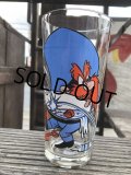 70s Vintage Pepsi Glass  Yosemite Sam & Speedy Gonzales (B401)