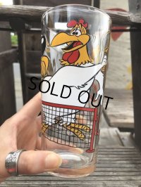 70s Vintage Pepsi Glass Foghorn Leghorn & Henery Hawk (B407)