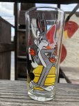 画像2: 70s Vintage Pepsi Glass Bugs Bunny & Yosemite Sam (B397) (2)