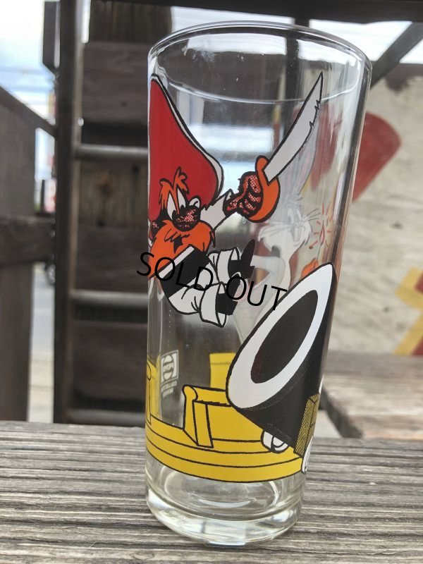 画像4: 70s Vintage Pepsi Glass Bugs Bunny & Yosemite Sam (B397)