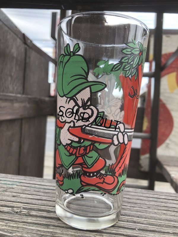 画像4: 70s Vintage Pepsi Glass Bugs Bunny & Elmer Fudd (B398)