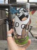 70s Vintage Pepsi Glass Taz & Porky Pig (B405)