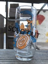 70s Vintage Pepsi Glass Road Runner & Wile E. Coyote (B409)