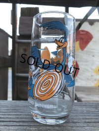 70s Vintage Pepsi Glass Road Runner & Wile E. Coyote (B409)