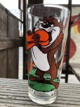 画像1: 70s Vintage Pepsi Glass Taz & Daffy Duck (B400) (1)