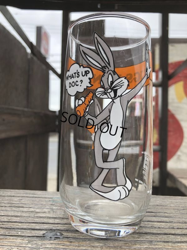 画像1: 70s Vintage Pepsi Glass Bugs Bunny (B410)