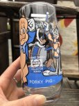 画像6: 70s Vintage Pepsi Glass Porky Pig (B408)
