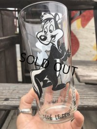 70s Vintage Pepsi Glass Pepe Le Pew (B426)