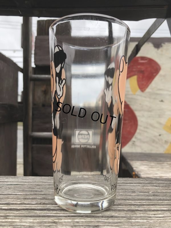 画像5: 70s Vintage Pepsi Glass Porky Pig (B419)