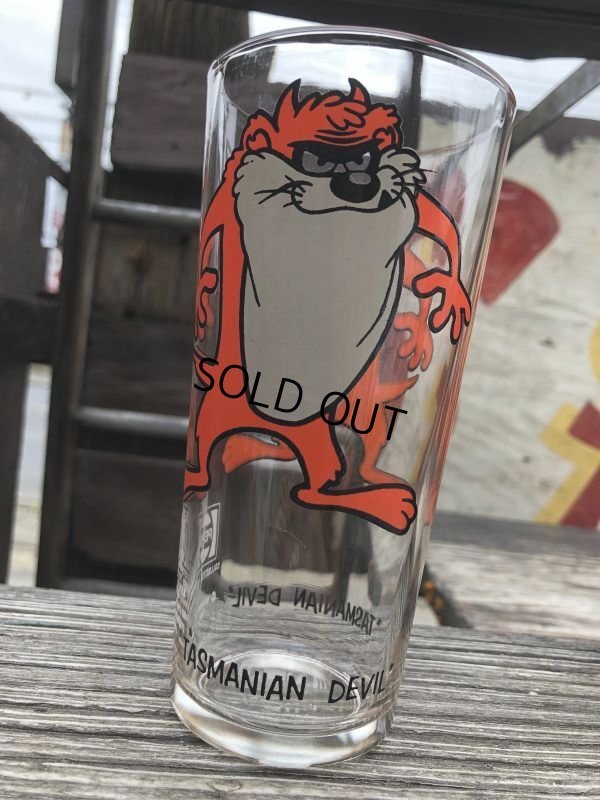 画像4: 70s Vintage Pepsi Glass Taz (B421)