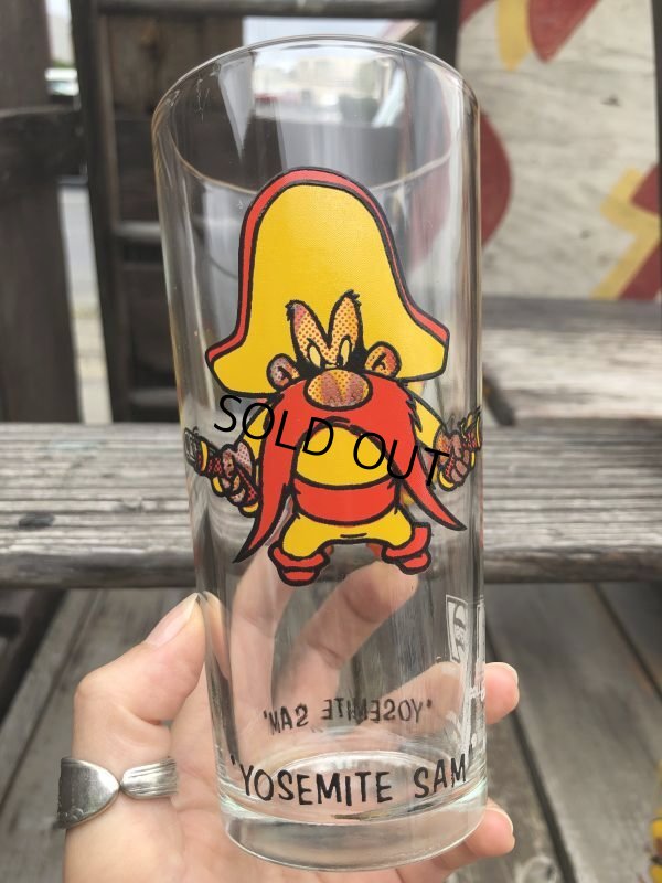 画像1: 70s Vintage Pepsi Glass Yosemite Sam (B422)