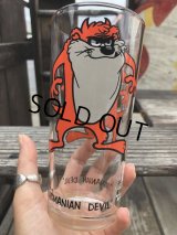 70s Vintage Pepsi Glass Taz (B421)