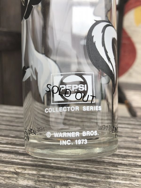 画像3: 70s Vintage Pepsi Glass Pepe Le Pew (B426)