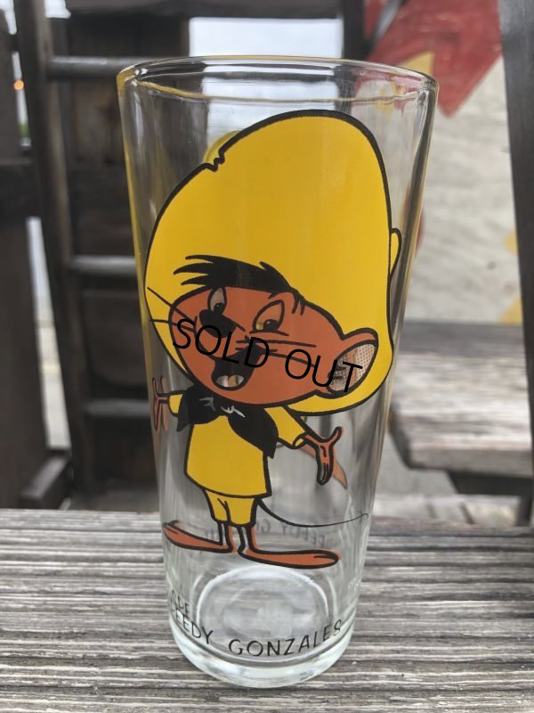 画像2: 70s Vintage Pepsi Glass Speedy Gonzales (B411)