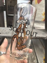 70s Vintage Pepsi Glass Wile E. Coyote (B417)
