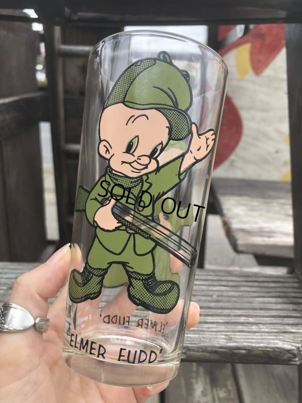 画像1: 70s Vintage Pepsi Glass Elmer Fudd (B413)