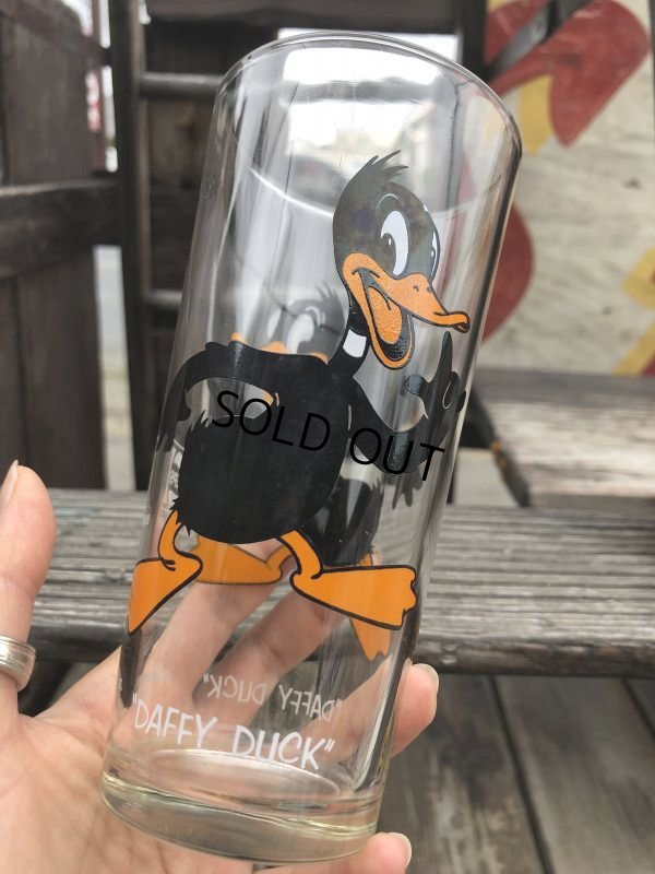 画像1: 70s Vintage Pepsi Glass Daffy Duck (B416)