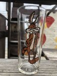 画像2: 70s Vintage Pepsi Glass Wile E. Coyote (B417) (2)