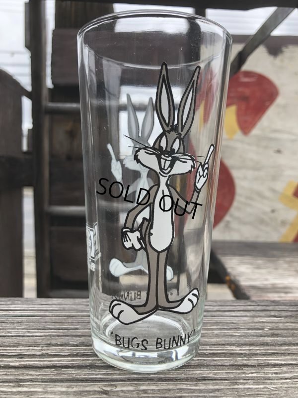 画像2: 70s Vintage Pepsi Glass Bugs Bunny (B414)