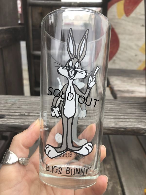 画像1: 70s Vintage Pepsi Glass Bugs Bunny (B414)