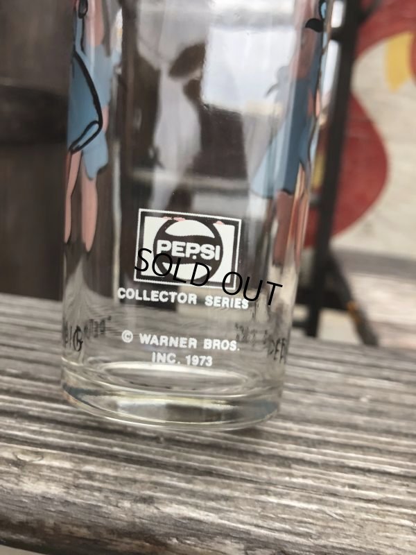 画像3: 70s Vintage Pepsi Glass Petunia Pig (B420)